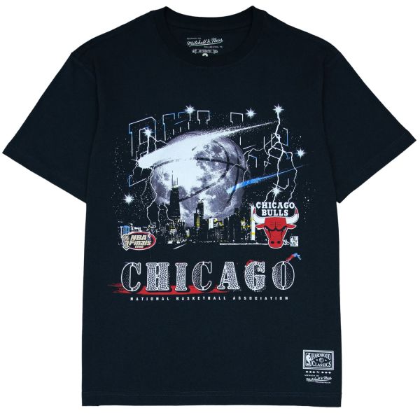 Mitchell & Ness Shirt - WINDY CITY Chicago Bulls schwarz
