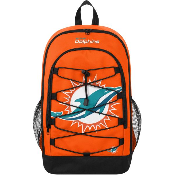 FOCO NFL Backpack - BUNGEE Miami Dolphins