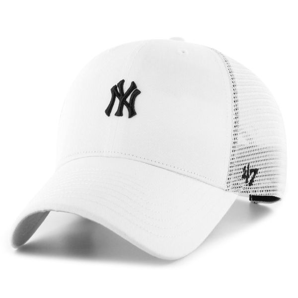 47 Brand Trucker Cap - BASE RUNNER New York Yankees weiß