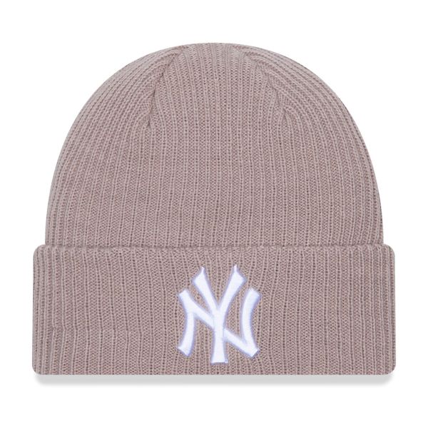 New Era Women's Winter Beanie New York Yankees ash brown