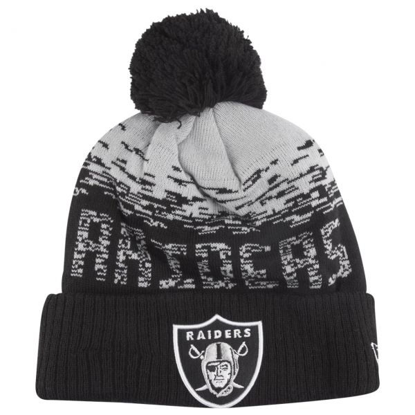 New Era NFL SPORT KNIT Bonnet Beanie - Oakland Raiders