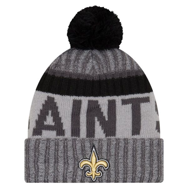 New Era NFL SIDELINE 2017 Bobble Beanie - New Orleans Saints