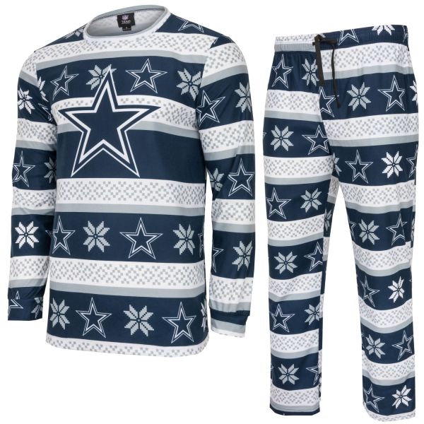 NFL Winter XMAS Pyjama Set - Dallas Cowboys