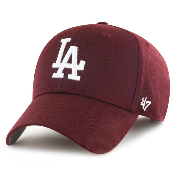 47 Brand Relaxed Fit Cap - MLB Los Angeles Dodgers maroon