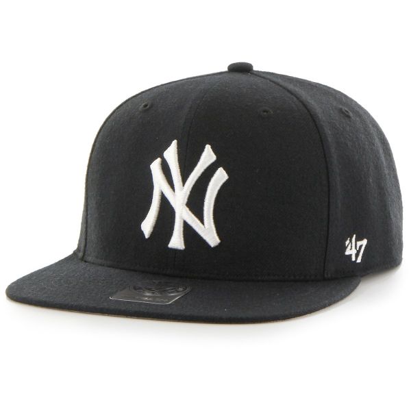 47 Brand Snapback Cap - NO SHOT New York Yankees noir