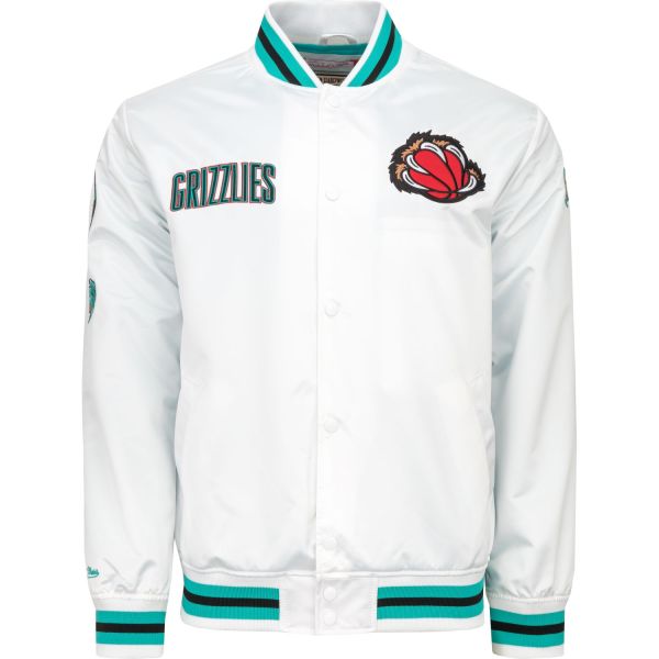 City Collection Lightweight Satin Jacket Vancouver Grizzlies