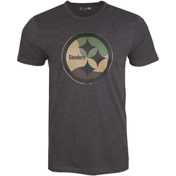 New Era Camo Shirt - NFL Pittsburgh Steelers charcoal