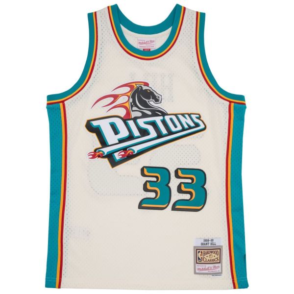 Swingman Jersey Detroit Pistons OFF-WHITE Grant Hill