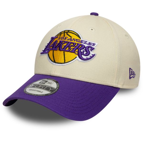 New Era 9Forty Strapback Cap - COLORBLOCK Los Angeles Lakers