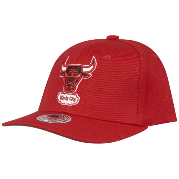 M&N Stretch Snapback Cap GROUND HWC Chicago Bulls