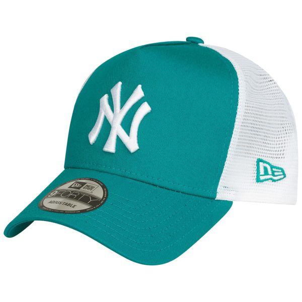 New Era Snapback Trucker Cap - New York Yankees bottlegreen