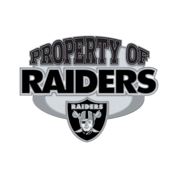 NFL Universal Schmuck Caps PIN Las Vegas Raiders Property