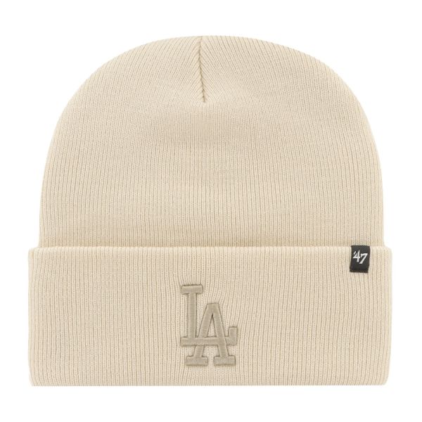 47 Brand Knit Bonnet - HAYMAKER Los Angeles Dodgers natural