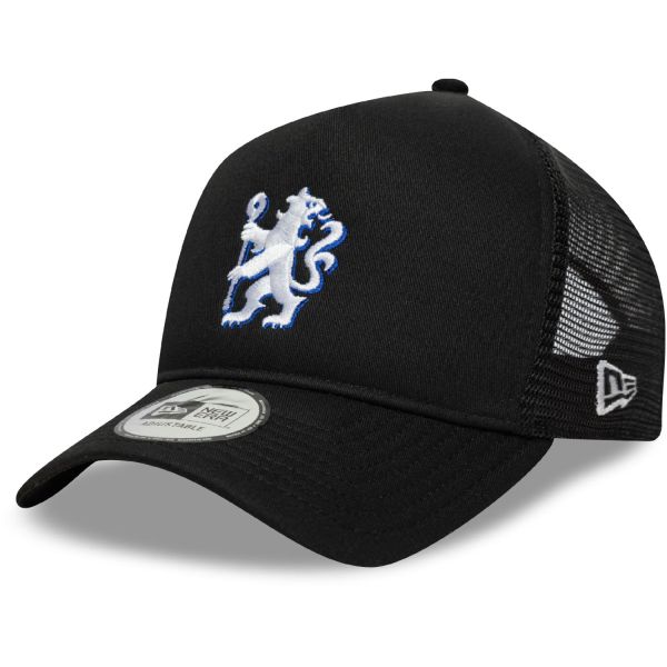 New Era Adjustable Mesh Trucker Cap - FC Chelsea schwarz