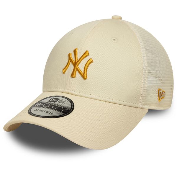 New Era 9Forty Trucker Cap - HOMEFIELD New York Yankees gelb