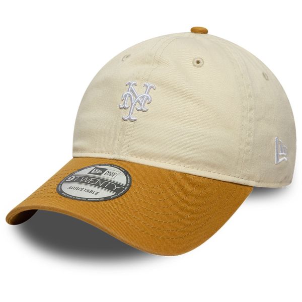 New Era 9Twenty Casual Cap MINI LOGO New York Mets beige