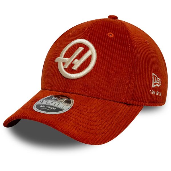 New Era 9Forty Snapback Cap - KORD F1 HAAS Team rust orange