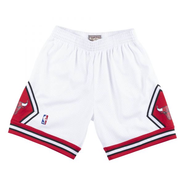 M&N NBA Swingman Shorts Chicago Bulls 1997-98 white