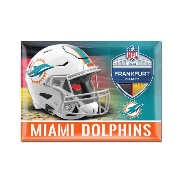 NFL Frankfurt Game Magnet Badge Miami Dolphins