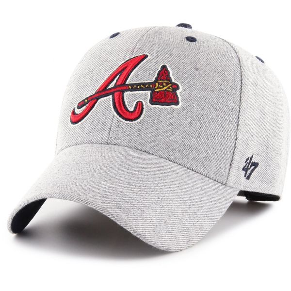 47 Brand Adjustable Cap - CLOUD Atlanta Braves gry