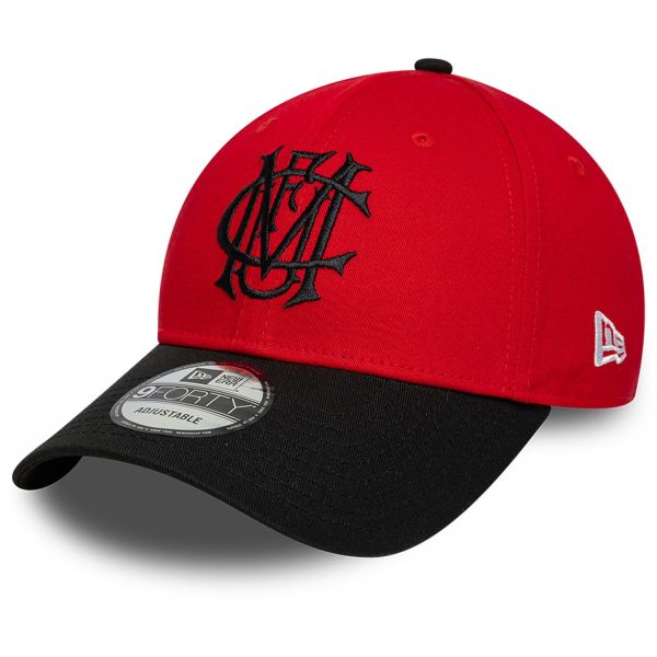 New Era 9Forty Strapback Cap - Manchester United scarlet
