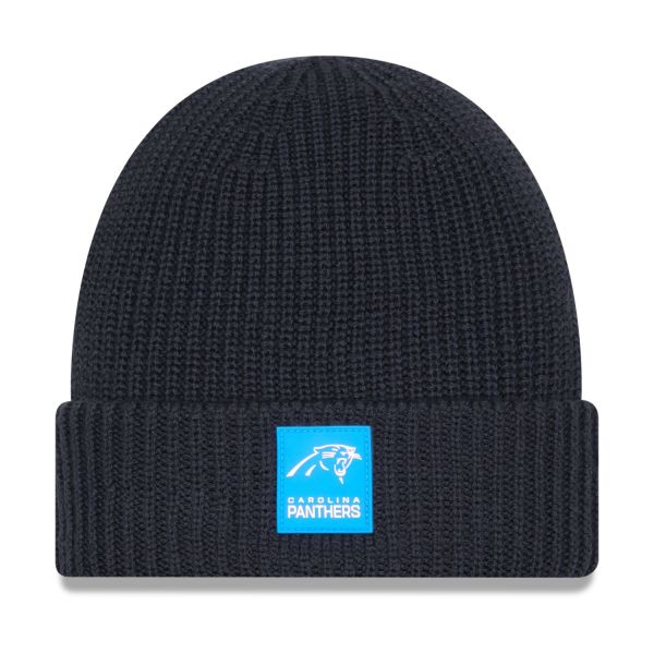 New Era Knit Bonnet D'Hiver SIDELINE Carolina Panthers