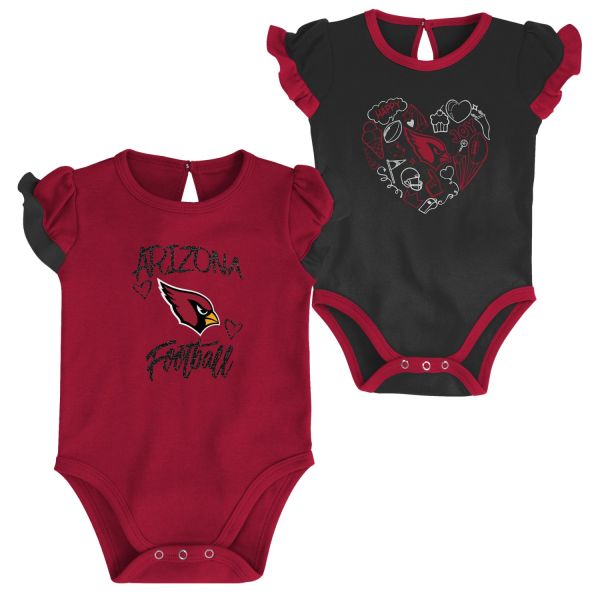 NFL Fille Bébé 2 pièces Barboteuse Arizona Cardinals