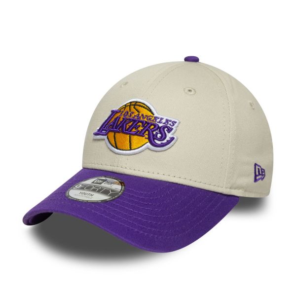 New Era 9Forty Enfants Cap - Los Angeles Lakers beige