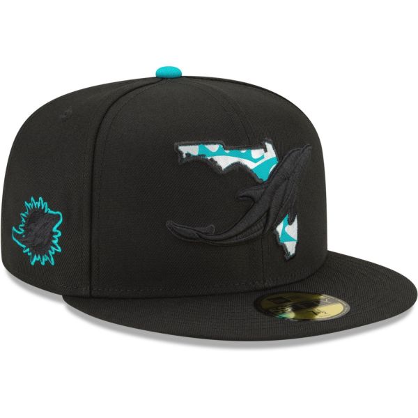 New Era 59Fifty Fitted Cap - STATE Miami Dolphins