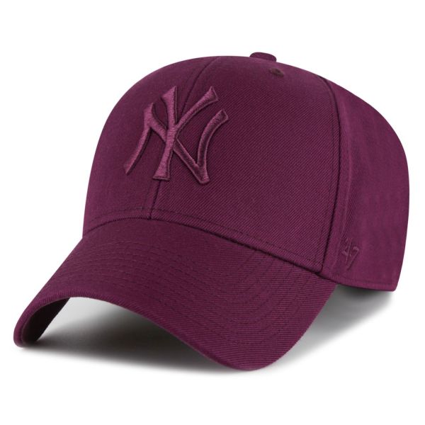 47 Brand Snapback Cap - MLB New York Yankees plum