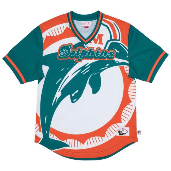 M&N JUMBOTRON NFL Mesh Jersey Miami Dolphins