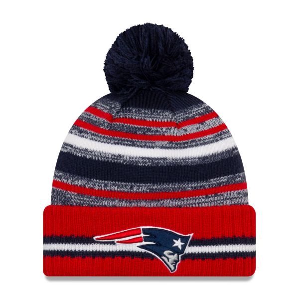 New Era NFL Sideline Kinder Wintermütze New England Patriots