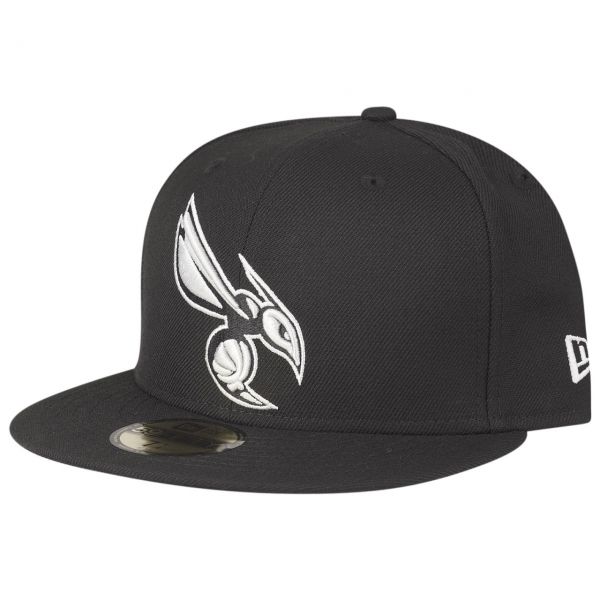 New Era 59Fifty Fitted Cap - NBA Charlotte Hornets schwarz