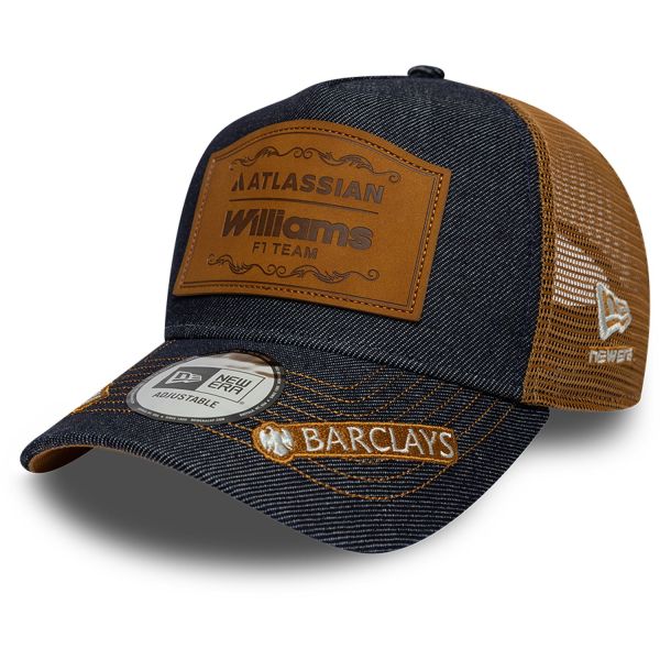 New Era A-Frame Trucker Cap F1 Williams Austin Carlos Sainz