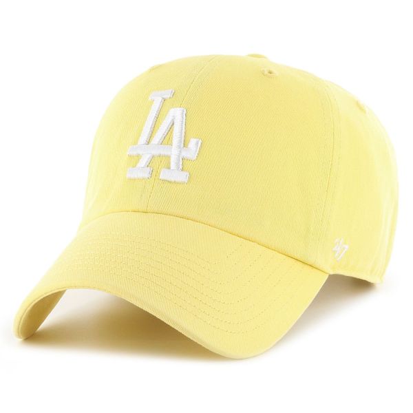 47 Brand Strapback Cap - CLEAN UP LA Dodgers maize jaune