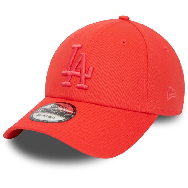 New Era 9Forty Strapback Cap - Los Angeles Dodgers lava red