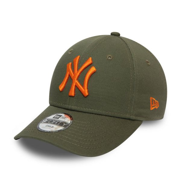 New Era 9Forty Kinder Cap - New York Yankees oliv