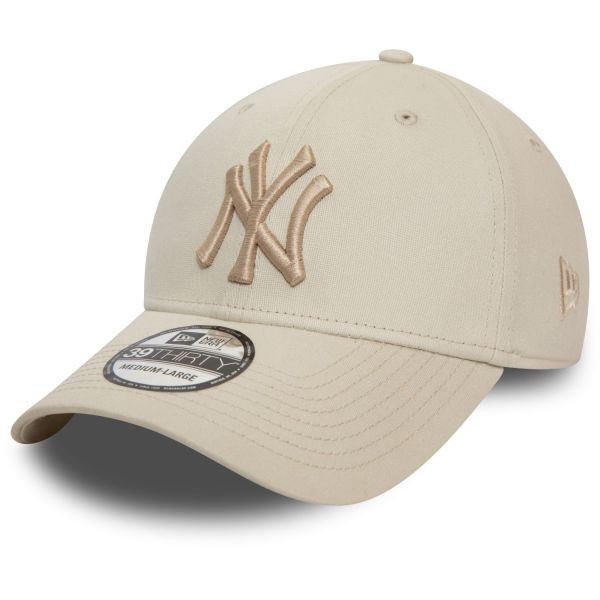 New Era 39Thirty Stretch Cap - New York Yankees stone beige