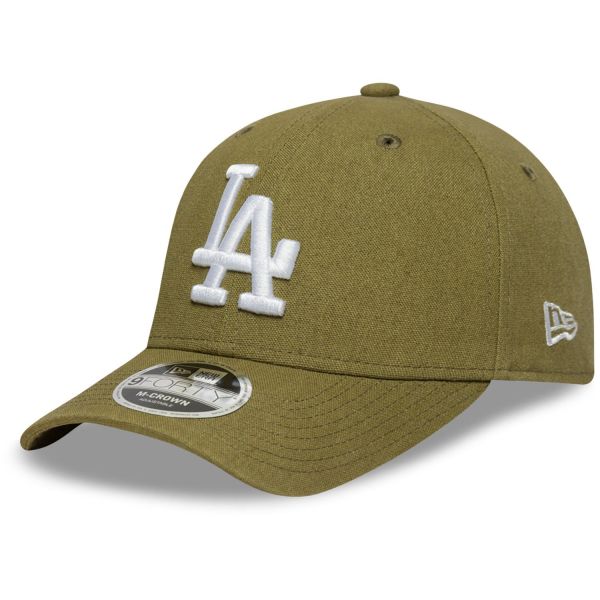New Era 9Forty M-Crown Cap - LINEN Los Angeles Dodgers olive