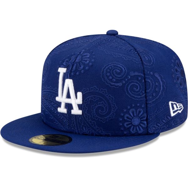New Era 59Fifty Fitted Cap SWIRL PAISLEY Los Angeles Dodgers