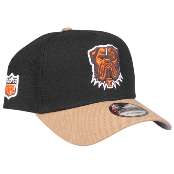 New Era 9Forty A-Frame Cap - Cleveland Browns schwarz khaki