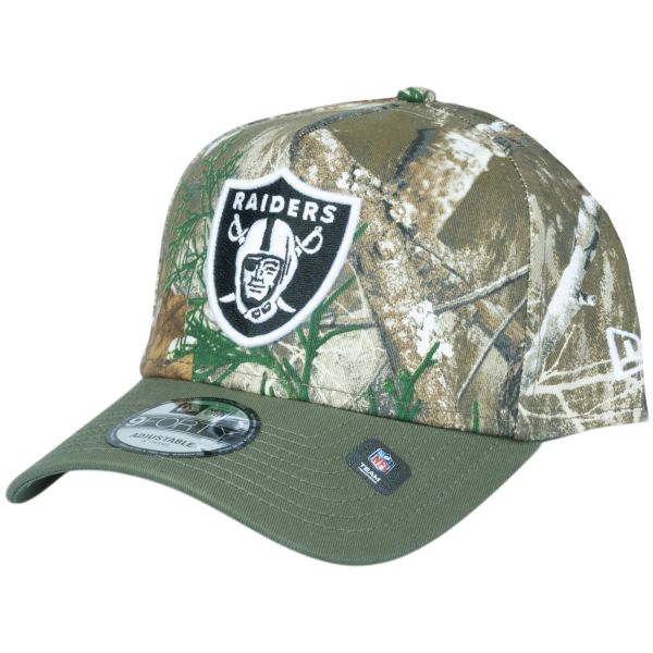 New Era 9Forty A-Frame Cap - REAL TREE Las Vegas Raiders
