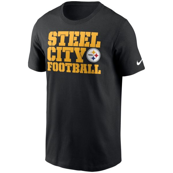Nike NFL Essential Shirt - STEEL CITY Pittsburgh Steelers