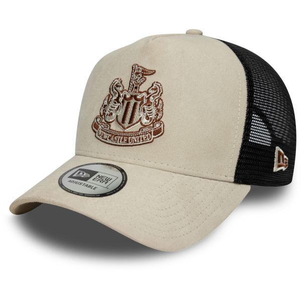 New Era A-Frame Mesh Trucker Cap FAUX SUEDE Newcastle United