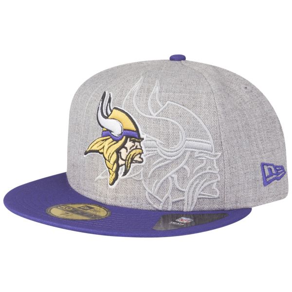 New Era 59Fifty Cap - SCREENING NFL Minnesota Vikings grau