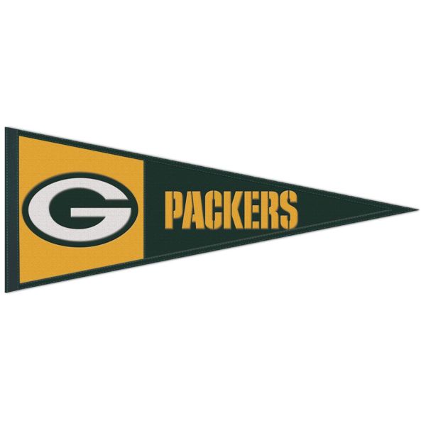 Wincraft NFL Wool Pennant 80x33cm Green Bay Packers