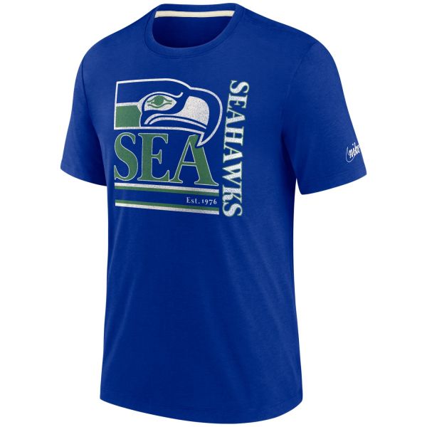 Nike Tri-Blend Retro Shirt - Seattle Seahawks