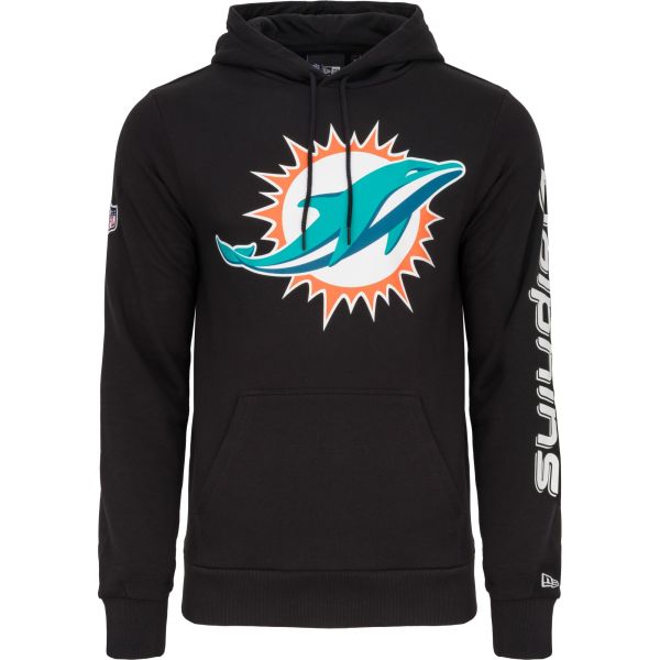 New Era NFL Fleece Hoody - VERTICAL Miami Dolphins
