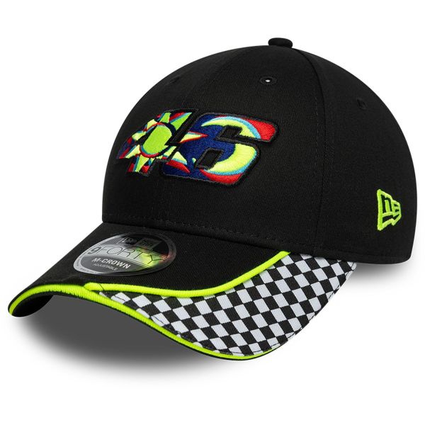 New Era 9Forty M-Crown Cap - Visor VR46 schwarz