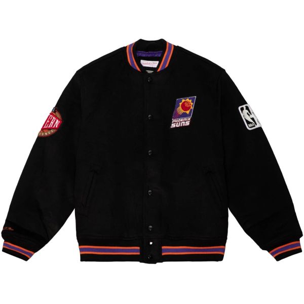 M&N HWC Heavyweight Wool Varsity Jacke - Phoenix Suns